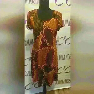 Dress Barn MSK chain link women's slip on dress small and medium